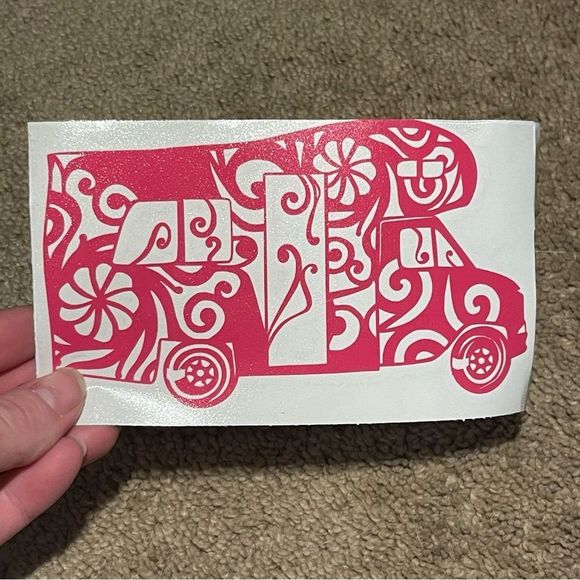 Hippie Van Vinyl Decal - Picture 7 of 10